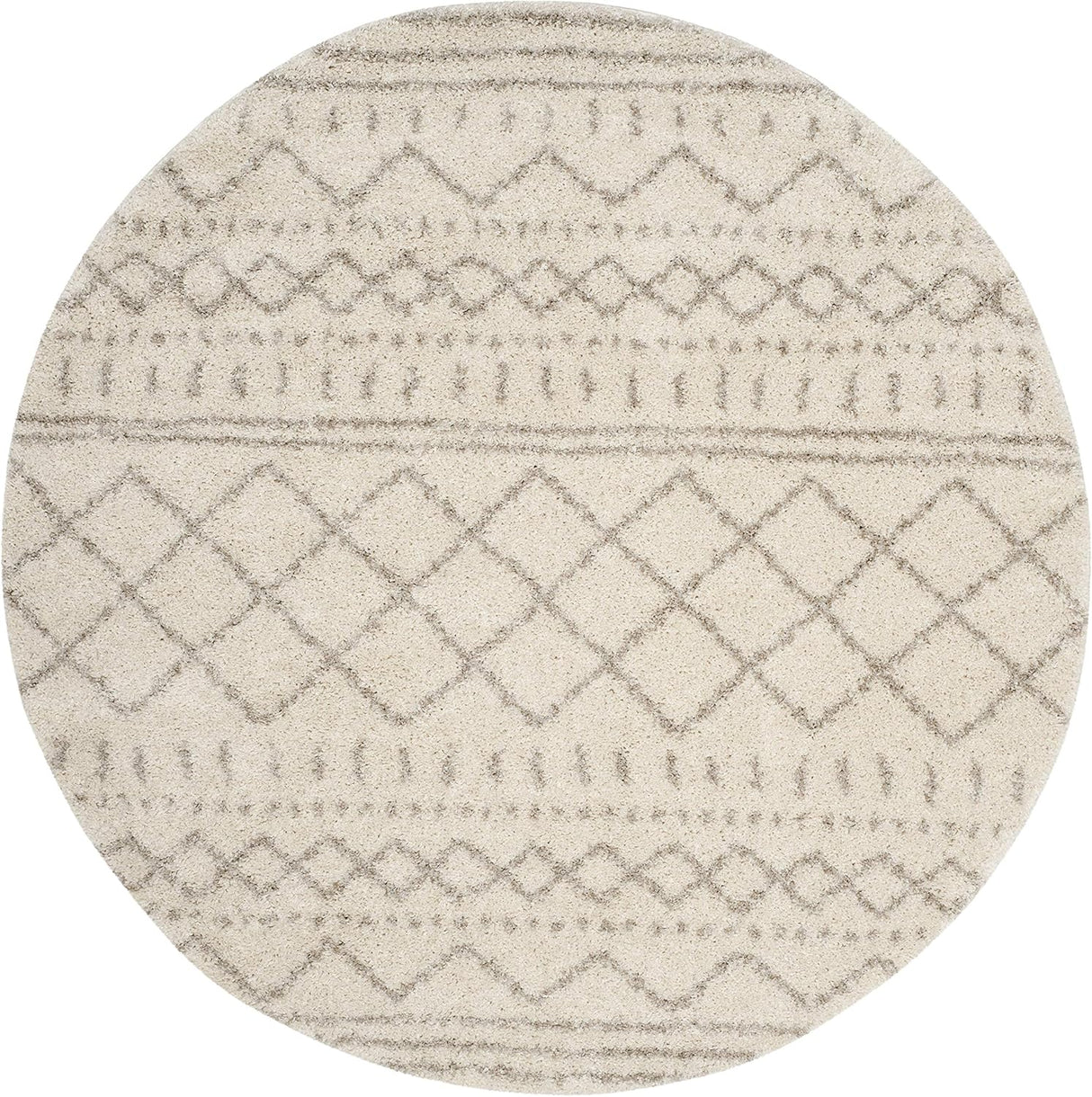 Alfombra redonda suave 1.6 gruesa estilo marroquí ASG741A