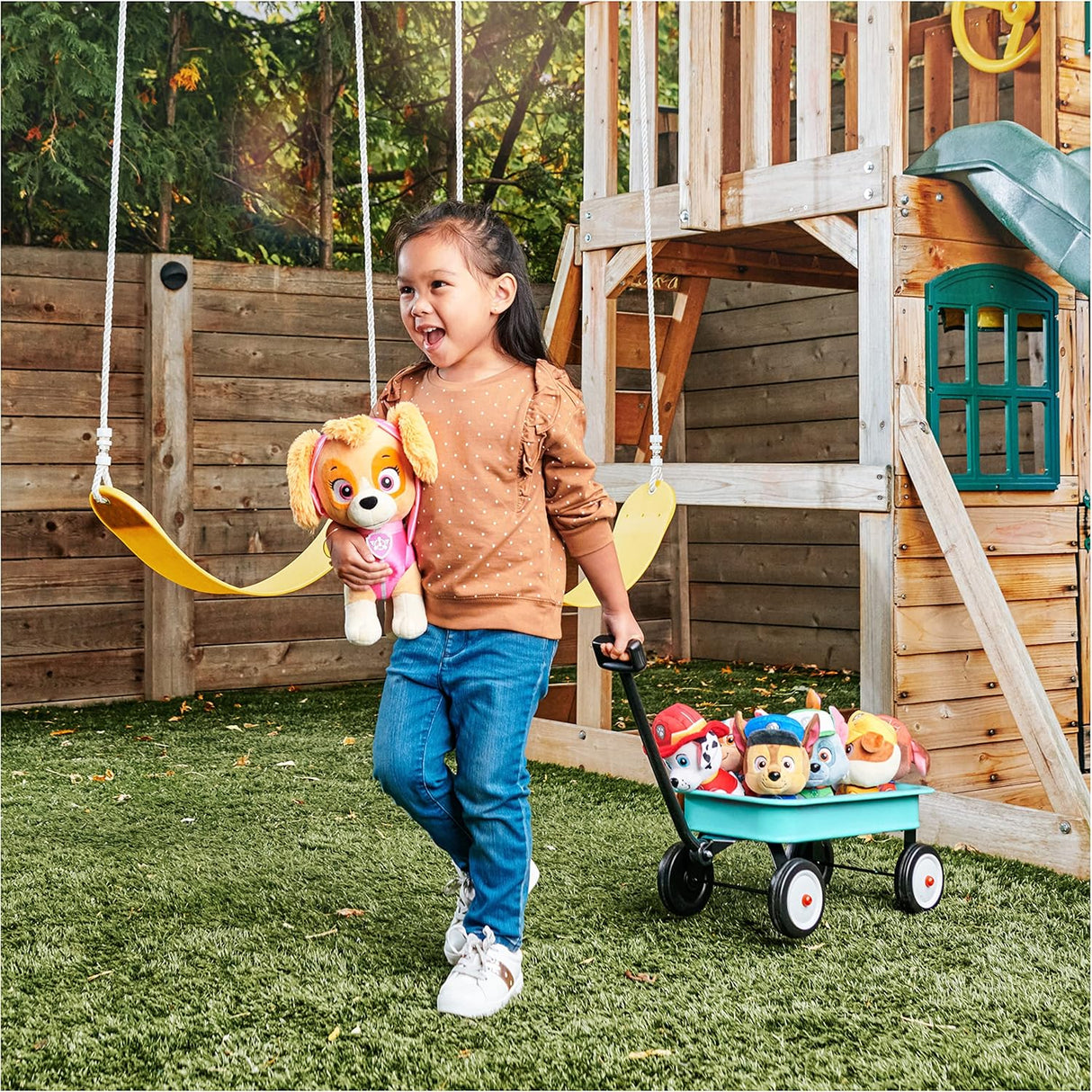 Peluche PAW Patrol Liberty, GUND, 6” Oficial, para 1 año+