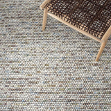 Alfombra de lana hecha a mano, ideal para áreas de alto tráfico (NAT620D)