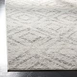 Alfombra de área moderna, diseño diamante, fácil cuidado, ADR131C