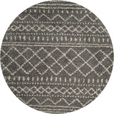 Alfombra Redonda Geométrica 10' - Diseño Ideal para Áreas Soleadas