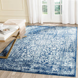 Alfombra de área, diseño oriental, fácil cuidado, modelo EVK256A