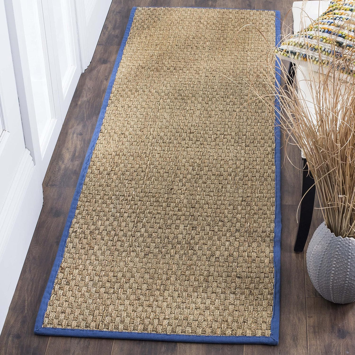 Runner de fibra natural SAFAVIEH, diseño trenzado, NF114T
