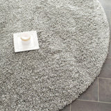 Alfombra redonda de pelo largo 3' - Modelo SG151