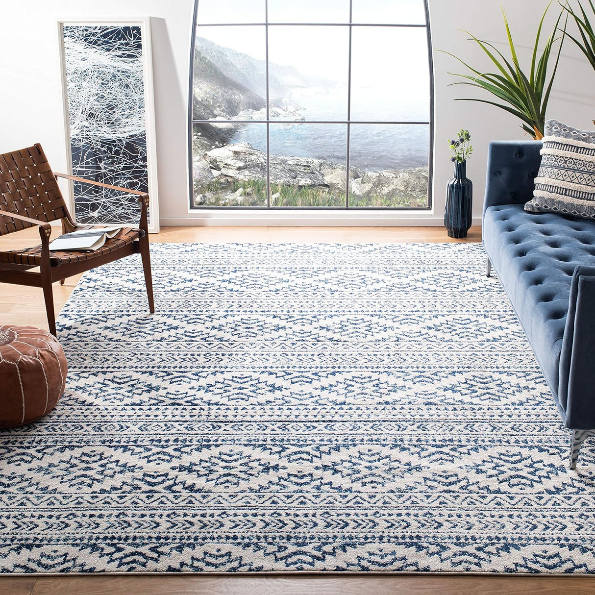 Alfombra de Área Tulum - Diseño Tribal Marroquí, Modelo TUL272D