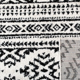 Alfombra Cuadrada de Área 6'7, Diseño Tribal Marroquí, TUL272B