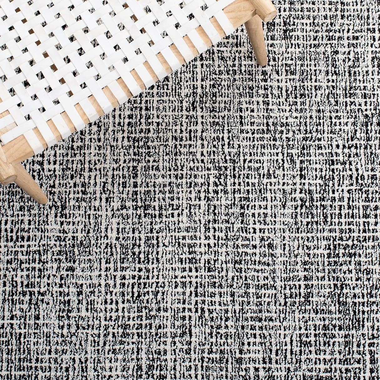 Alfombra Abstract SAFAVIEH 6' Cuadrada, Lana, Modelo ABT468Z