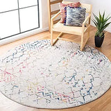 Alfombra redonda bohemia estilo marroquí TUL270C
