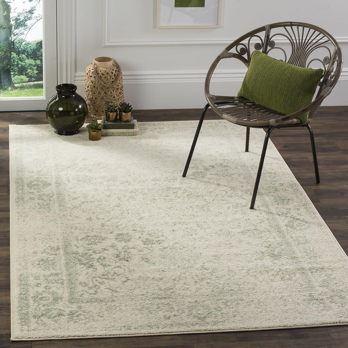 Alfombra de área Colección Adirondack, diseño oriental, modelo ADR109V