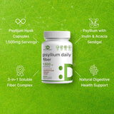 Fibra de cáscara de psyllium complejado con inulina y acacia