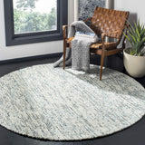 Alfombra Redonda de Lana Premium SAFAVIEH, Colección Abstract ABT468B
