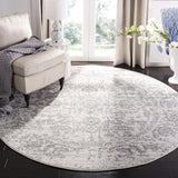 Alfombra Redonda, Diseño de Medallón, Ideal para Áreas de Tráfico (MAD603G)