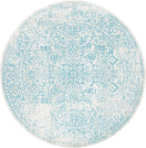 Alfombra Redonda Oriental Distressed 6'7 Modelo EVK256J