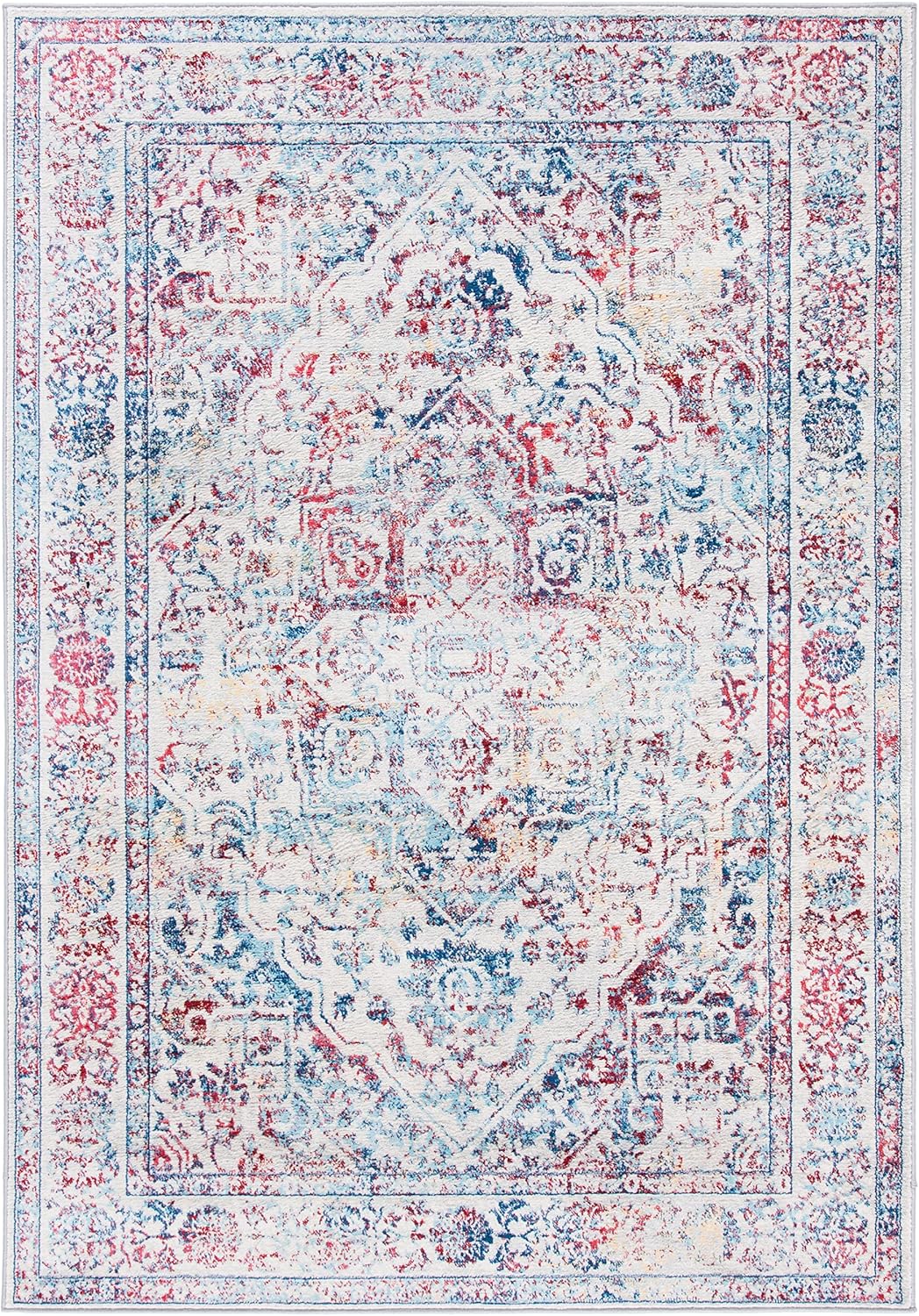 Alfombra Acento Medallón Desgastado 3' x 5' BNT832B