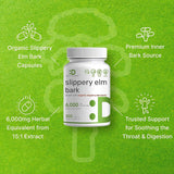 Suplemento de Úlmus con Cápsulas 6,000mg, 300 pzas