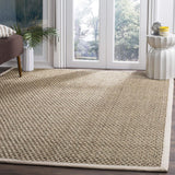 Alfombra de fibra natural SAFAVIEH, diseño canasta, modelo NF114J