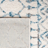 Alfombra X-Large Diseño Boho Marroquí, Ideal para Áreas de Tráfico