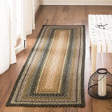 Alfombra Runner Reversible Hecha a Mano 2'3 x 12' Modelo BRD308A