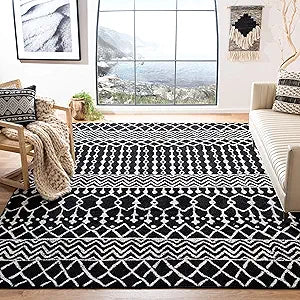Alfombra de área Colección Tulum, Diseño Boho Marroquí, TUL270Z