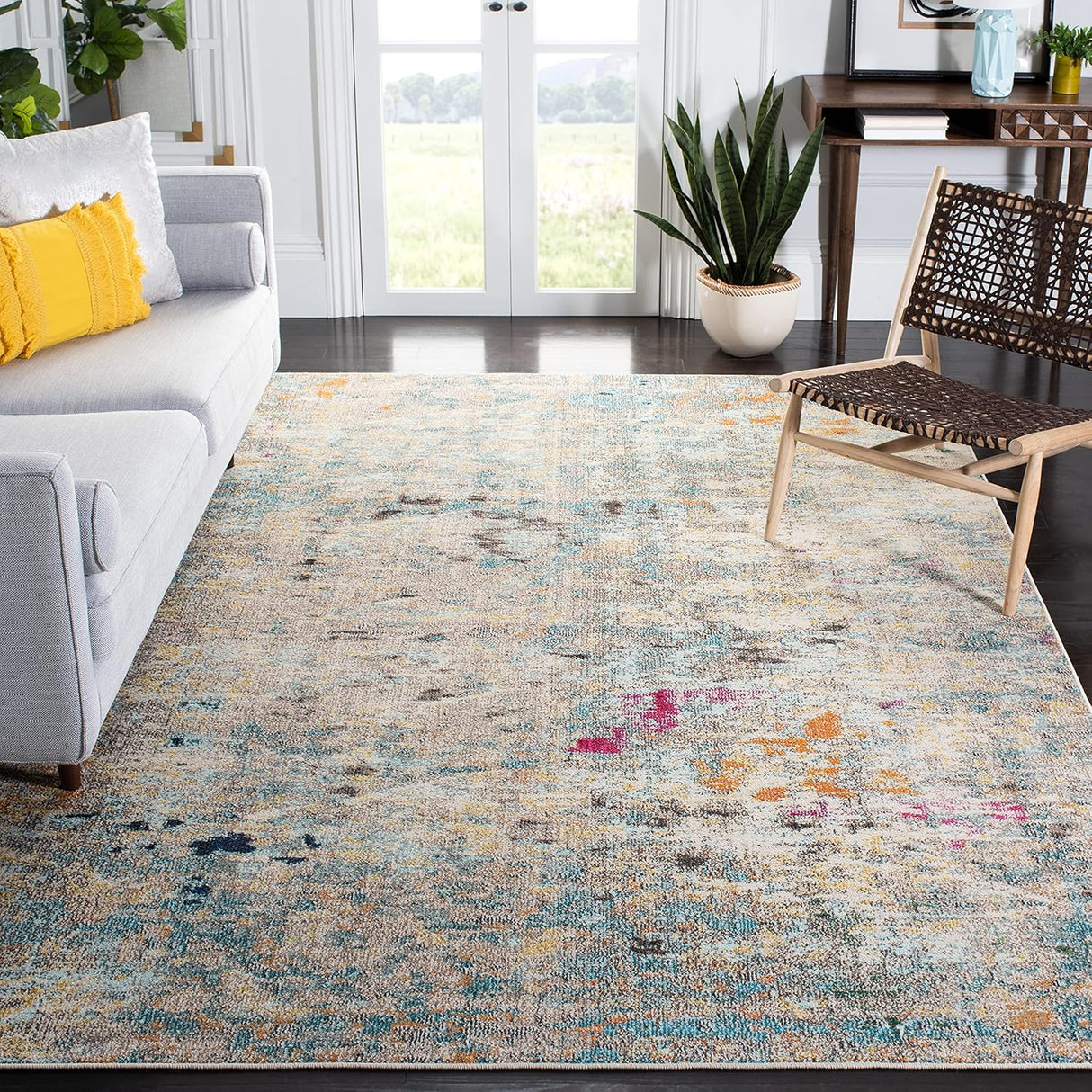 Alfombra SAFAVIEH Madison 8' x 10', Diseño Abstracto, MAD425F