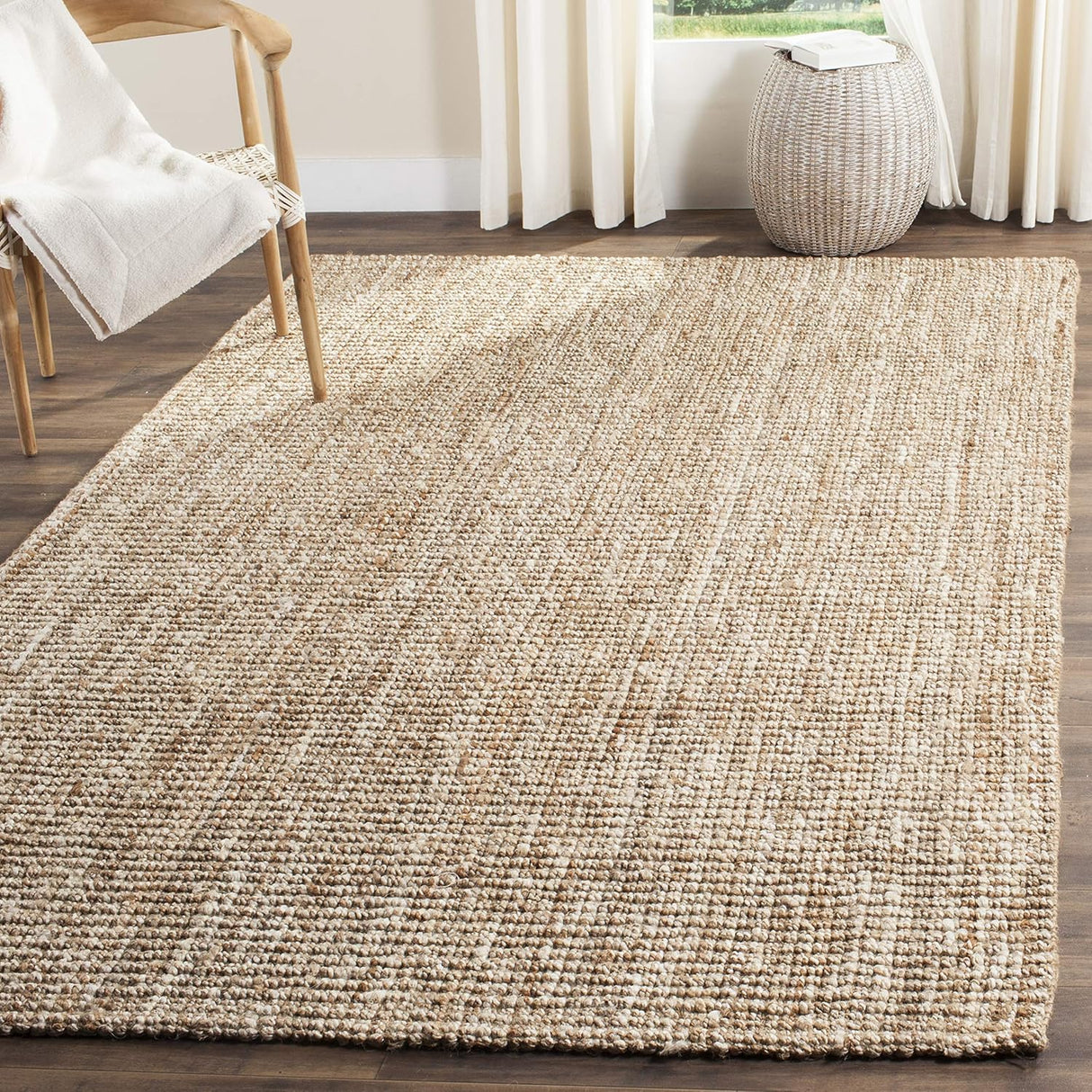 Alfombra de fibra natural SAFAVIEH, tejido grueso, NF447N