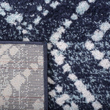 Alfombra Runner Moderna Diseño Diamante Distressed - ADR131N