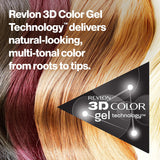 Tinte permanente para cabello con tecnología 3D REVLON