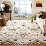 Alfombra Shag Marroquí con Flecos, Diseño Boho, Modelo MTS688A