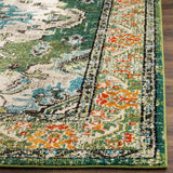 Alfombra Cuadrada, Diseño Medallón Desgastado, Modelo MNC243F
