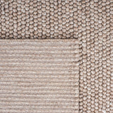 Alfombra de área de lana hecha a mano, ideal para áreas de alto tráfico, modelo NAT620T