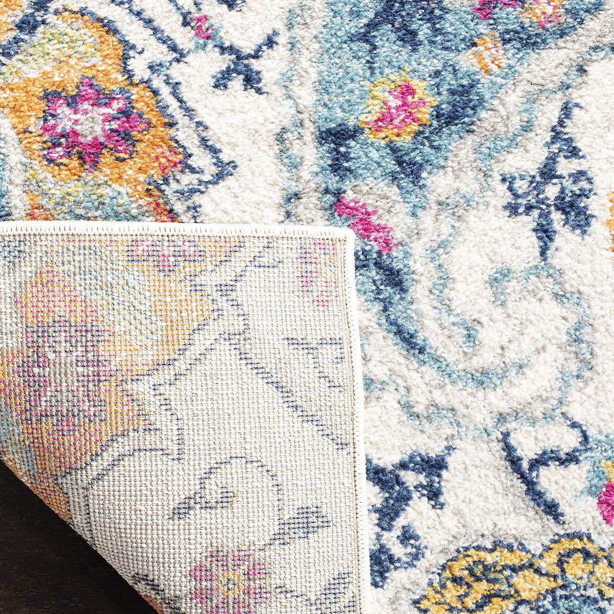 Alfombra Safavieh Madison, Diseño Paisley, Fácil Cuidado, MAD600B