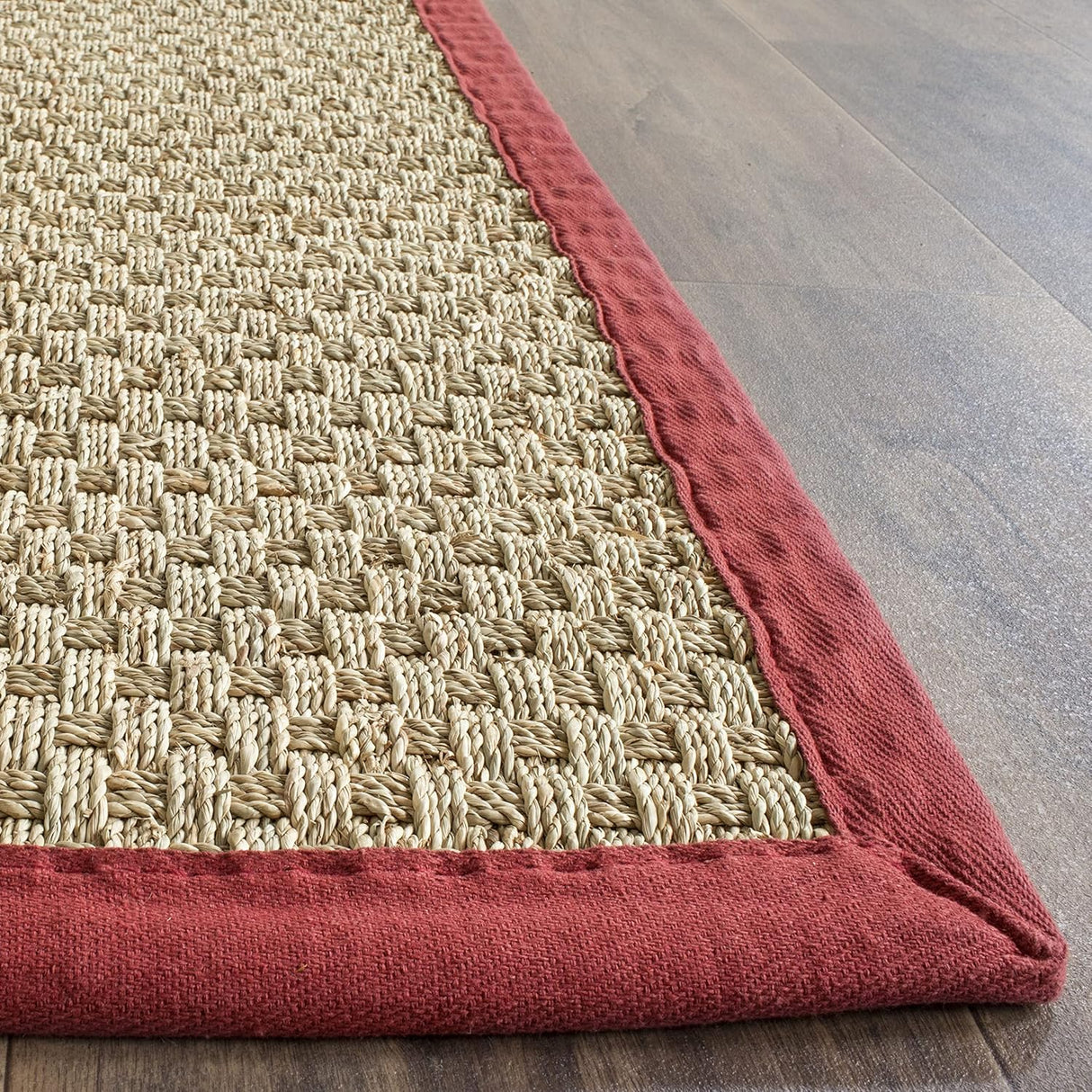 Alfombra Natural Fiber SAFAVIEH, Diseño Cesta, Modelo NF114D