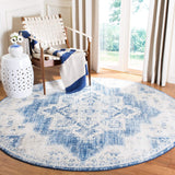 Alfombra Redonda 11' Medallón Distressed, Fácil Cuidado, BNT865A