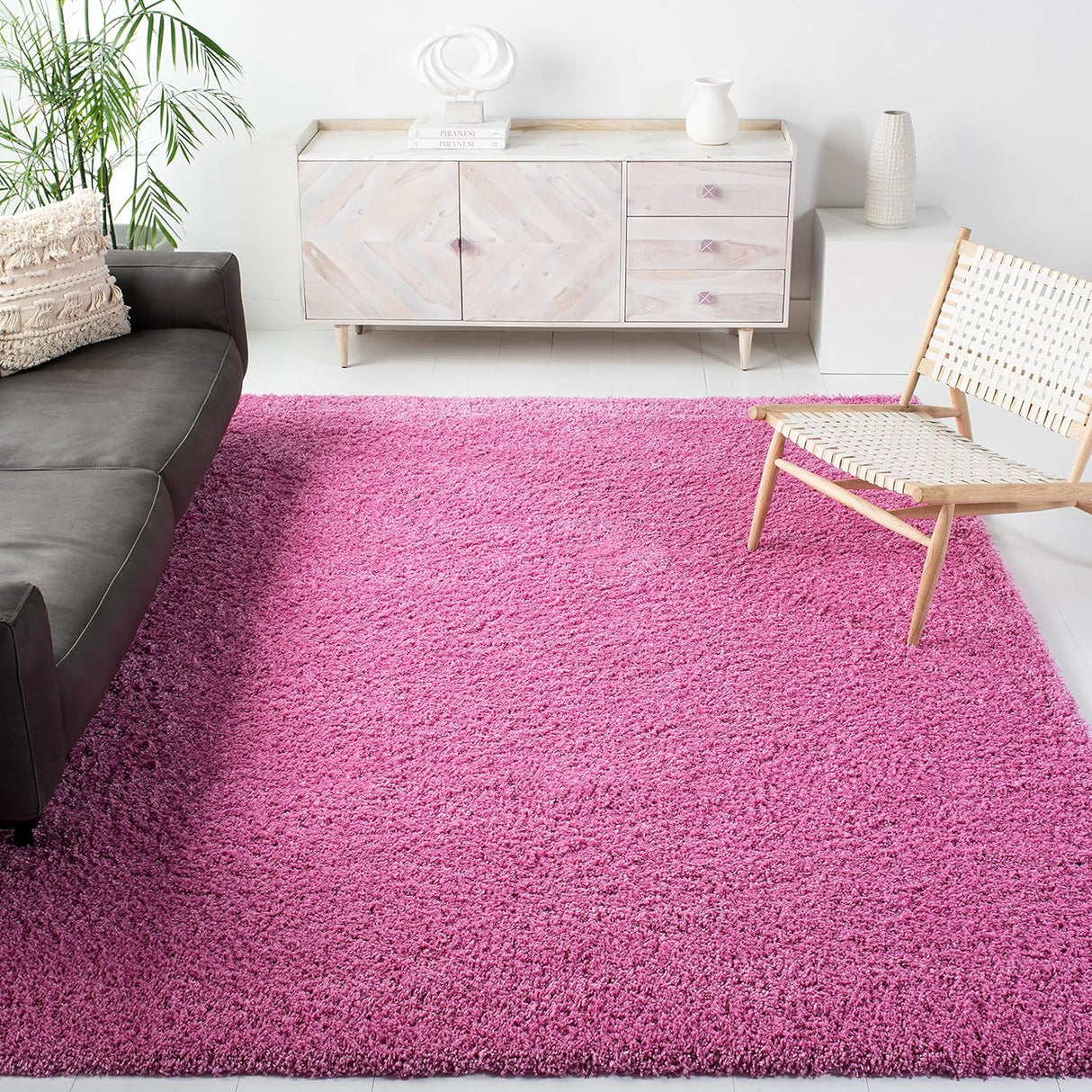Alfombra de área cuadrada, 2 pulgadas gruesa, modelo SG151