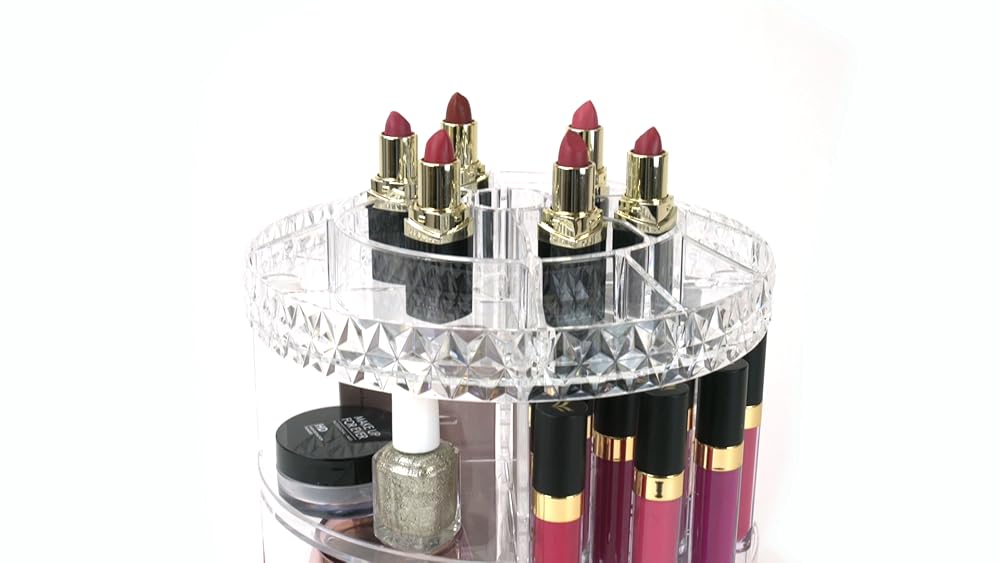 Sorbus Organizador de Maquillaje giratorio 360