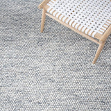 Alfombra de Área Cuadrada, Lana Texturada, Modelo NAT620G-4SQ