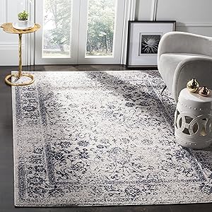 Alfombra Área Diseño Oriental Distressed, Fácil Cuidado, ADR109P