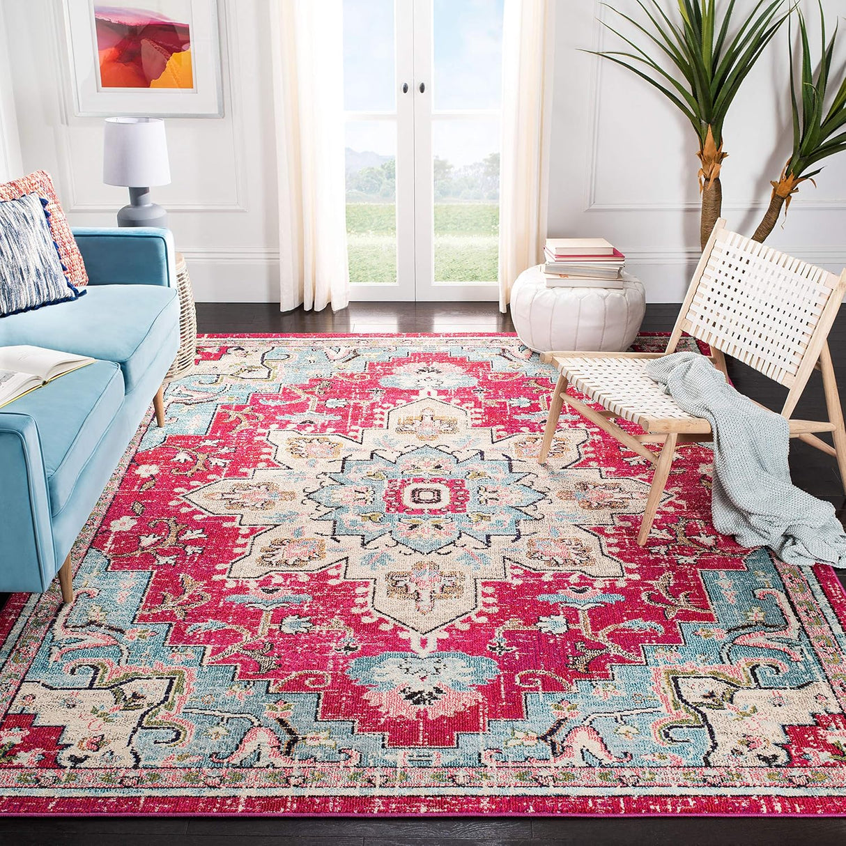 Alfombra SAFAVIEH Madison, Diseño Boho Chic, Modelo MAD473A