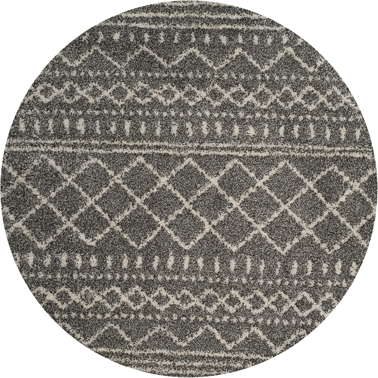 Alfombra área redonda de 1.6 pulgadas, modelo ASG741B