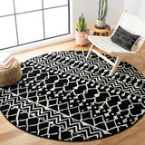 Alfombra Redonda de Diseño Boho Marroquí, Modelo TUL270Z