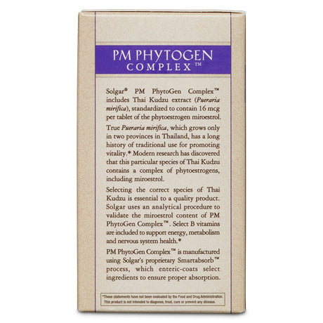 Complejo PM PhytoGen Pueraria mirifica 60 Tabletas