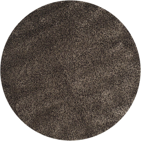 Alfombra redonda de pelo largo 3' modelo SG151
