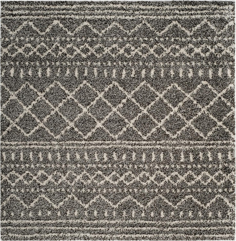 Alfombra área cuadrada estilo marroquí 1.6 gruesa ASG741B