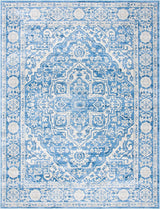 Alfombra de área - Diseño medallón, fácil cuidado, BNT832A