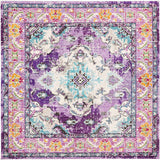 Alfombra Boho Chic Medallón Desgastada MNC243L