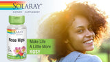 Solaray Rose Hips, 550 mg, 100 Count