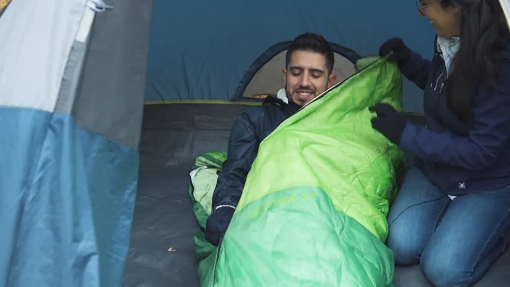 Saco de dormir para mochilero
