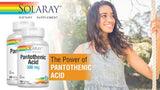Vitamina B-5 500mg metabolismo energético 250 capsulas