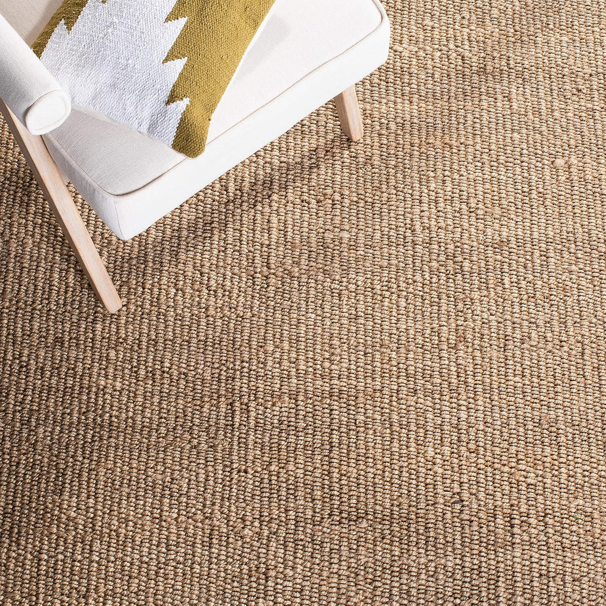 Alfombra de fibra natural SAFAVIEH, hecha a mano, modelo NF368C