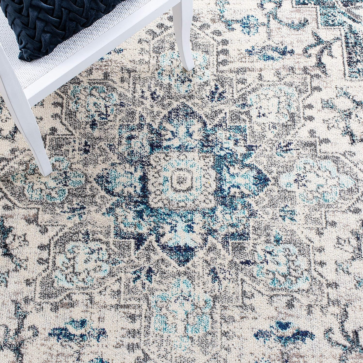 Alfombra SAFAVIEH Madison, Boho Chic, Diseño Distressed, MAD473C